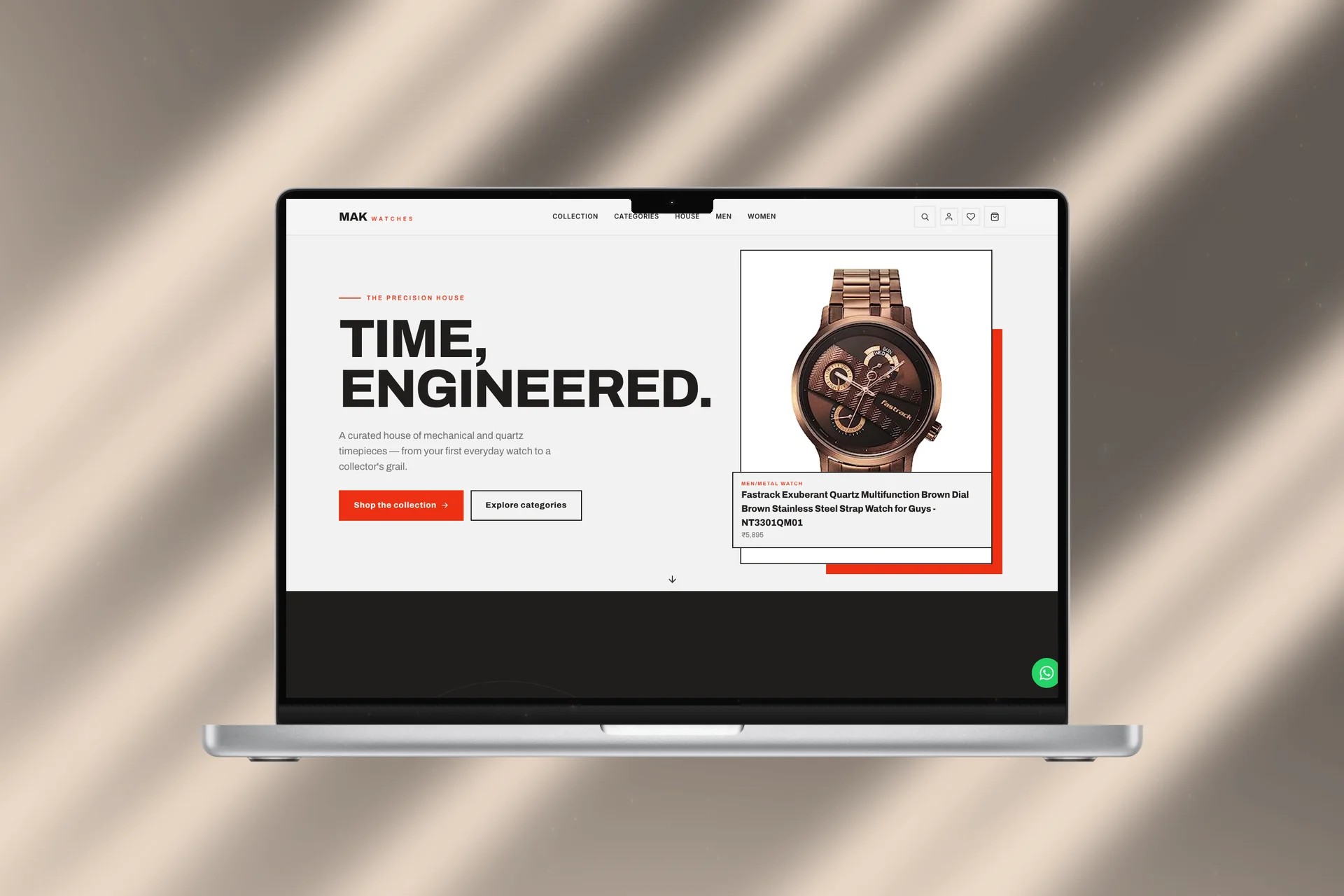 MAK Watches — D2C E-commerce